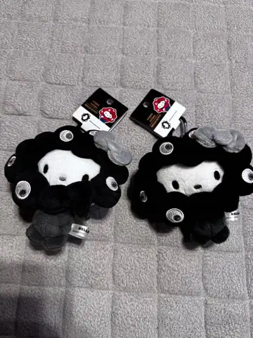 산리오 미야쿠미야쿠 변신 봉제 인형 BC 블랙 헬로키티 2개