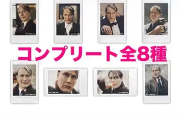 전 8종 컴프 포토 카드 판타스틱 비스트 마츠 미켈슨