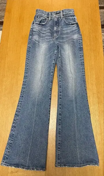 새상품급 MOUSSY MVS FLARE 23 라이트 블루