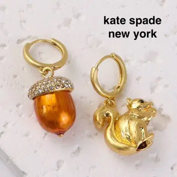 케이트 스페이드 다람쥐와 도토리 드롭 귀걸이