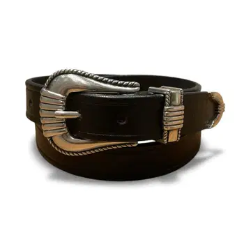 TORY LEATHER 2914 웨스턴 벨트 USA W30