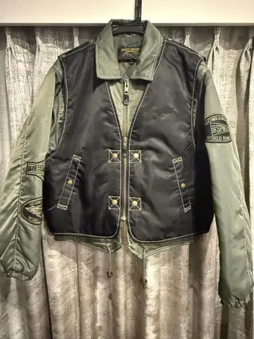 빈티지 밀리터리 자켓