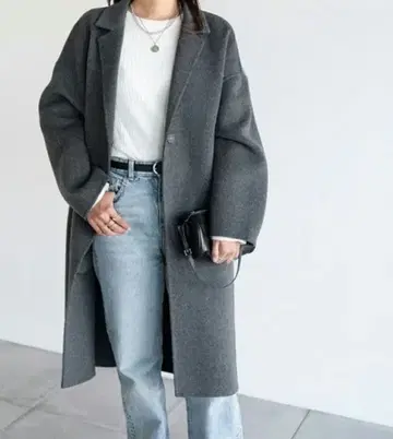 아이니드 하루카 씨 콜라보 롱 울 코트 36