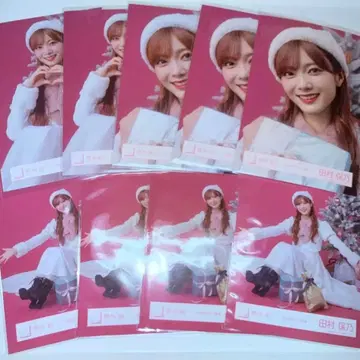 사쿠라자카46 2025년 산타 의상 세미 콘 타무라 호노