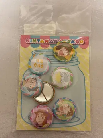 닌타마 란타로 체육위원회 캔뱃지 세트