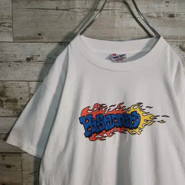 Hi-STANDARD 90's 밴드T 화이트 USA제 하이스타