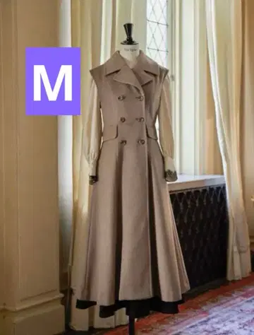 기간 한정 가격 인하 Herlipto 판초 롱 코트 브라운 스타일리시