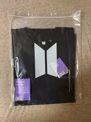 BTS Fortune box Dynamite 티셔츠 L 사이즈