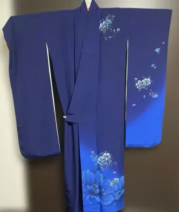 후리소데 파랑 톨 사이즈