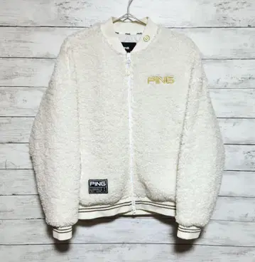 PING 보아 자켓 플리스 블루종 핑