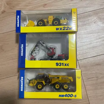 komatsu 코마츠 오리지널 미니카 세트