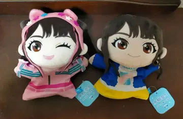 GIGO 한정판 미즈키 나나 퍼펫 봉제 인형 전 2종 세트