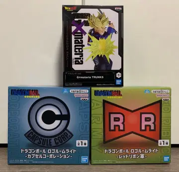 드래곤볼 피규어 룸 라이트 3종 세트