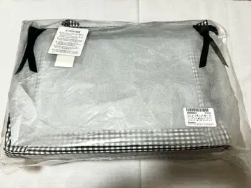 WEGO A4 이타백 화이트 블랙 체크