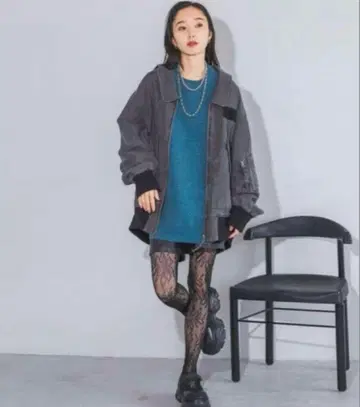 JEANASIS 리버서블 플라이트 자켓