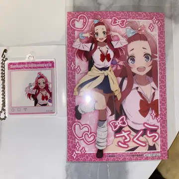 좀비 랜드 사가 신주쿠 마루이 넥 아스 아크릴 키링 미나모토 사쿠라 1