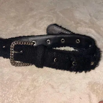 AFB 퍼 벨트 사이즈 M