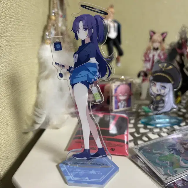 블루 아카이브 한정판 체육복 유우카 아크릴 스탠드
