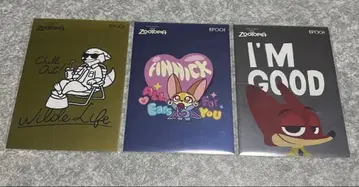 주토피아 컬렉션 카드 세트