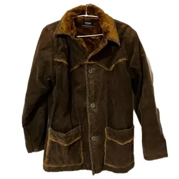 다크 브라운 코듀로이 코튼 자켓 LL 사이즈