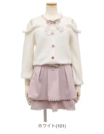 LIZLISA 레이어드 스타일 어깨 트임 니트