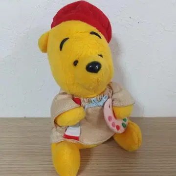 그림 그리기 스타일 코스튬 푸우 봉제 인형 마스코트