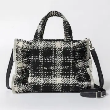 [ 미사용 새상품 ] 질바이 질스튜어트 트위드 프릴 백