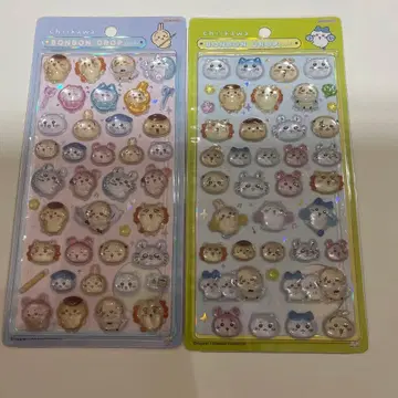 치이카와 모자 꽁지 드롭 씰