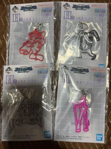 원피스 제일복권 미래섬 에그헤드 H상 실루엣 키체인