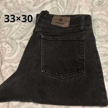 Wrangler 블랙 데님