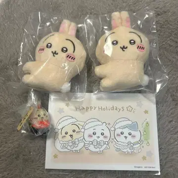 치이카와 (먼작귀) 토끼 마스코트 클립 스시