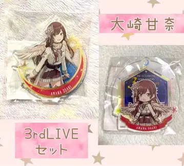 샤니마스 3rd 오사키 아나 공식 아크릴 키링 공식 아크릴 핀 배지