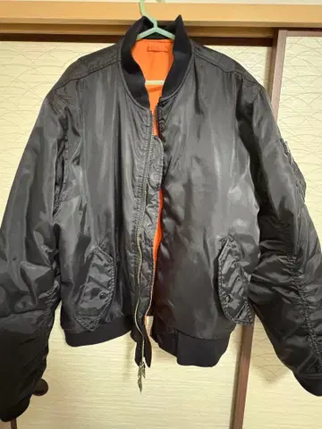 MA-1 플라이트 자켓 블랙