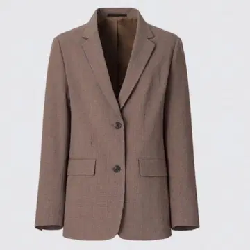 UNIQLO 브라운 테일러드 자켓 S 사이즈
