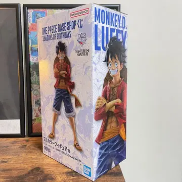 ONE PIECE BASE SHOP 복권 풀컬러 피규어상 루피