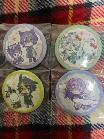 니지산지 산리오 콜라보 캔뱃지 SD 세트 Dytica 디티카