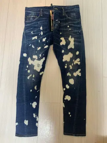 DSQUARED2 페인트 가공 데님 48