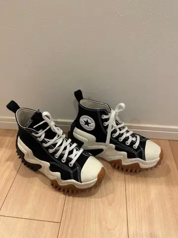 CONVERSE 란스타 모션 black 하이컷