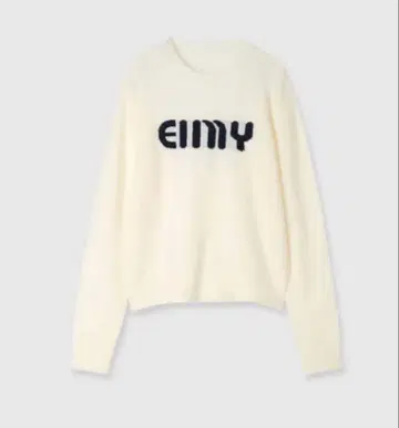 eimy istoire EIMY 로고 니트 화이트