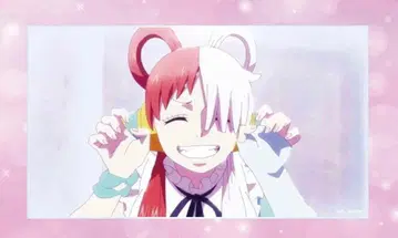 원피스 우타 키라키라 아크릴 블록 미개봉