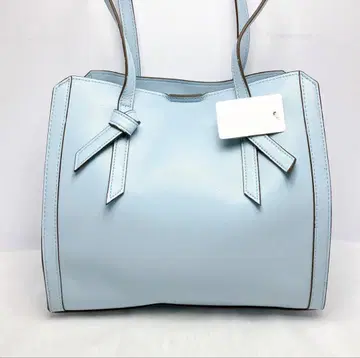 pres de moi 핸드백 토트백 라이트 블루 리본