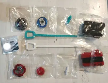 베이블레이드 X 코발트 드레이크 (메탈 코트: 레드) 고트 태클