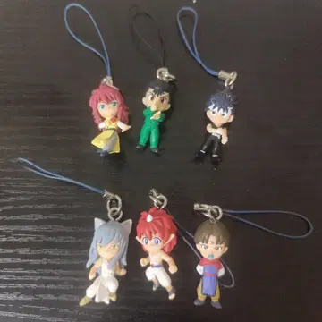 유유백서 스트랩 6종 컴플리트