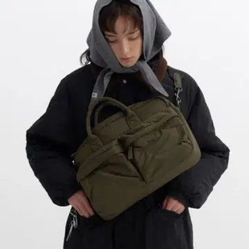 POIK 백 미들 멀티 포켓 크로스백