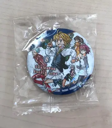 미개봉 일곱개의 대죄 캔뱃지 컬렉션