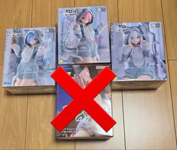 Re: 제로부터 시작하는 이세계 생활 Yumemirize 3체 세트