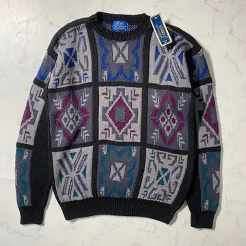 미사용 새상품 ] 펜들턴 스웨터 데드스탁 80s 네이티브 무늬 니트