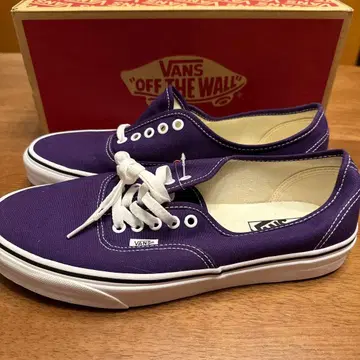 레어 단종 모델! VANS 오센틱 퍼플 28