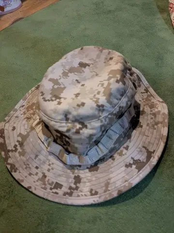 USMC 미 해병대 방출 데저트 마패트 부니햇 해병대 마크 있음