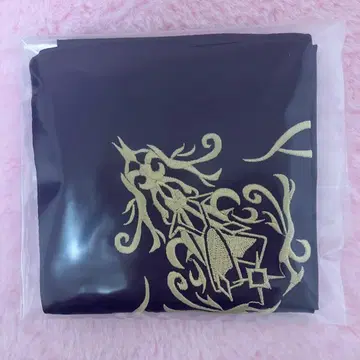 Fuwa Minato Persons 블랙 금 자수 라이브 굿즈